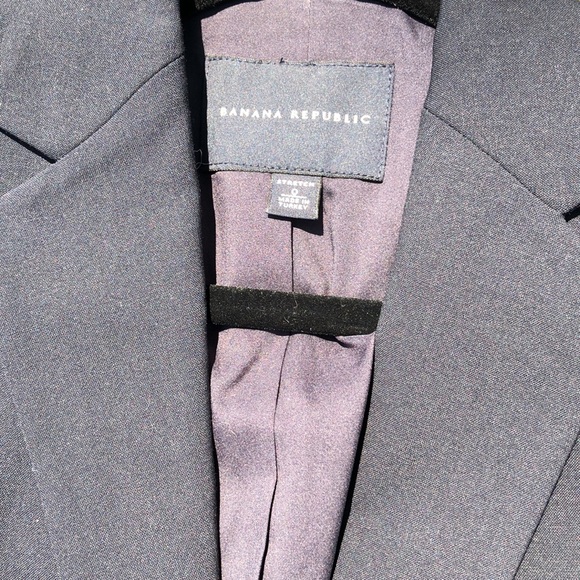 Banana Republic wool suit jacket/blazer, size 0 - Picture 3 of 4
